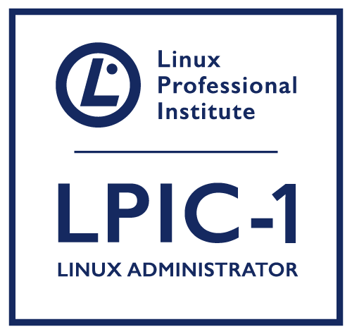 LPIC-1 Linux Administrator badge